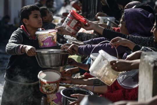 المشهد اليومي الذي يعيشه الشعب الفلسطيني في غزة